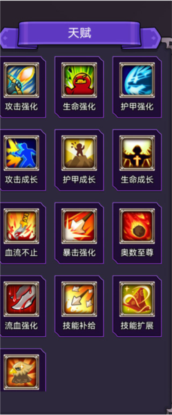 选技生存大乱斗2新手天赋推荐1