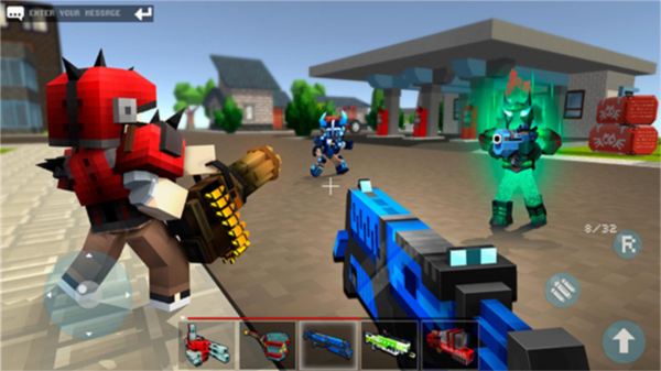 我的世界疯狂枪战游戏玩法2