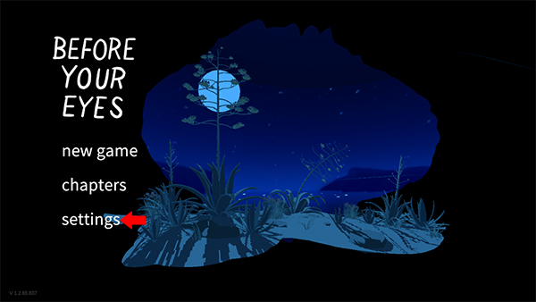 历历在目怎么设置中文截图1