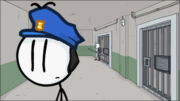 亨利斯蒂克明合集第一章逃离监狱通关攻略截图2