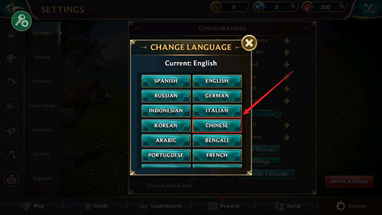 狼传说家园与爱心怎么设置中文截图3