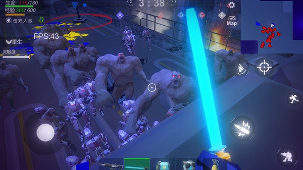 机器人枪战游戏截图