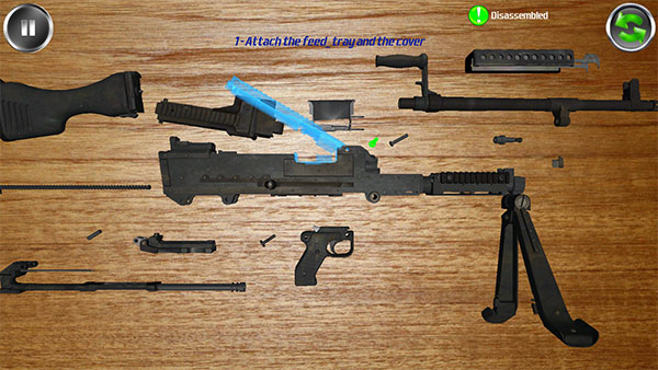枪械拆解游戏截图1