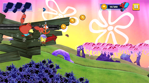 海绵宝宝蟹堡追击令新手攻略图片2