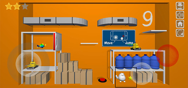 双重猫咪第九关攻略截图3
