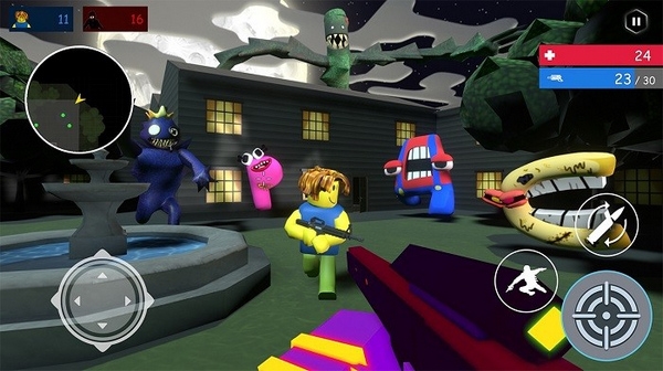 Alphabet Shooter: Survival FPS游戏截图