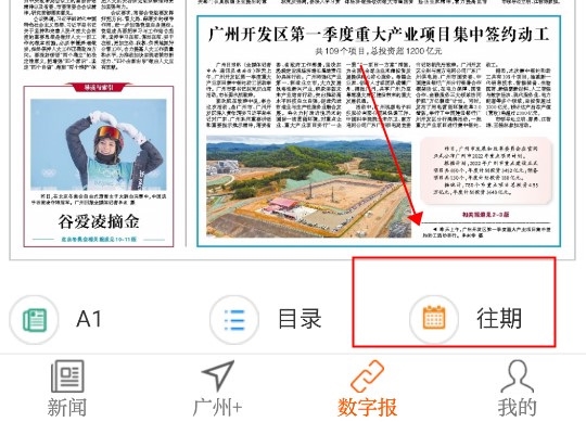 广州日报怎样查看往期报纸内容2