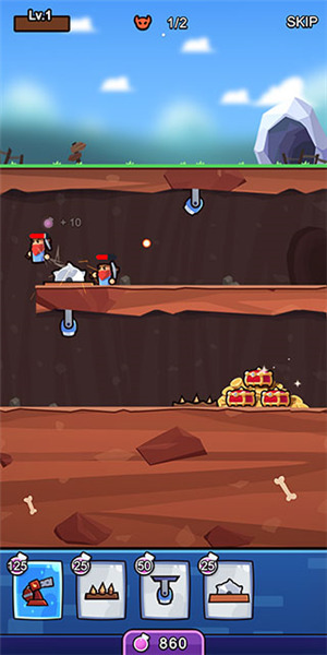 陷阱大师合并防御新手教程3