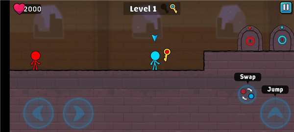 红蓝火柴人2新手攻略图片2