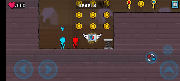 红蓝火柴人2新手攻略图片4