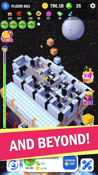 建造高塔3d图片