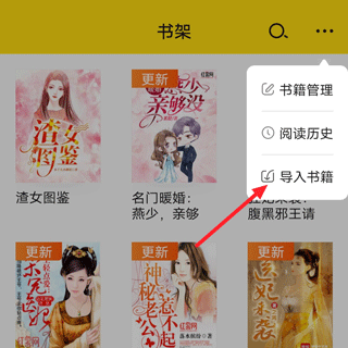 免费小说阅读星怎么导入书籍图片1