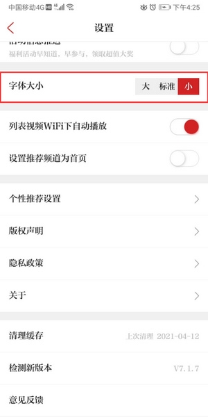 字体大小调整教程4