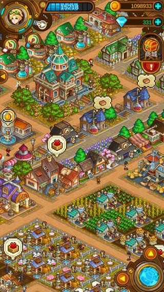 蒸汽小镇无限金币版图片