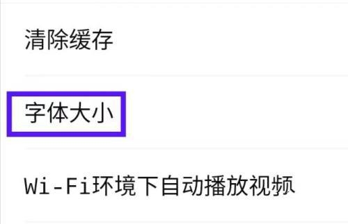 爱青岛字体大小设置教程图片3