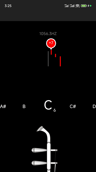板胡调音器图片