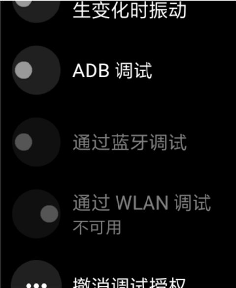 腕间应用助手如何开启ADB调试6