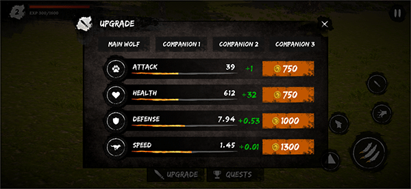 阿尔法野狼生存模拟器新手攻略图片5