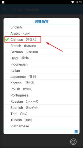 屏幕翻译怎么设置中文