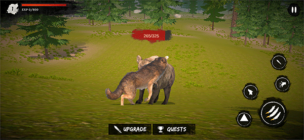 阿尔法野狼生存模拟器新手攻略图片2