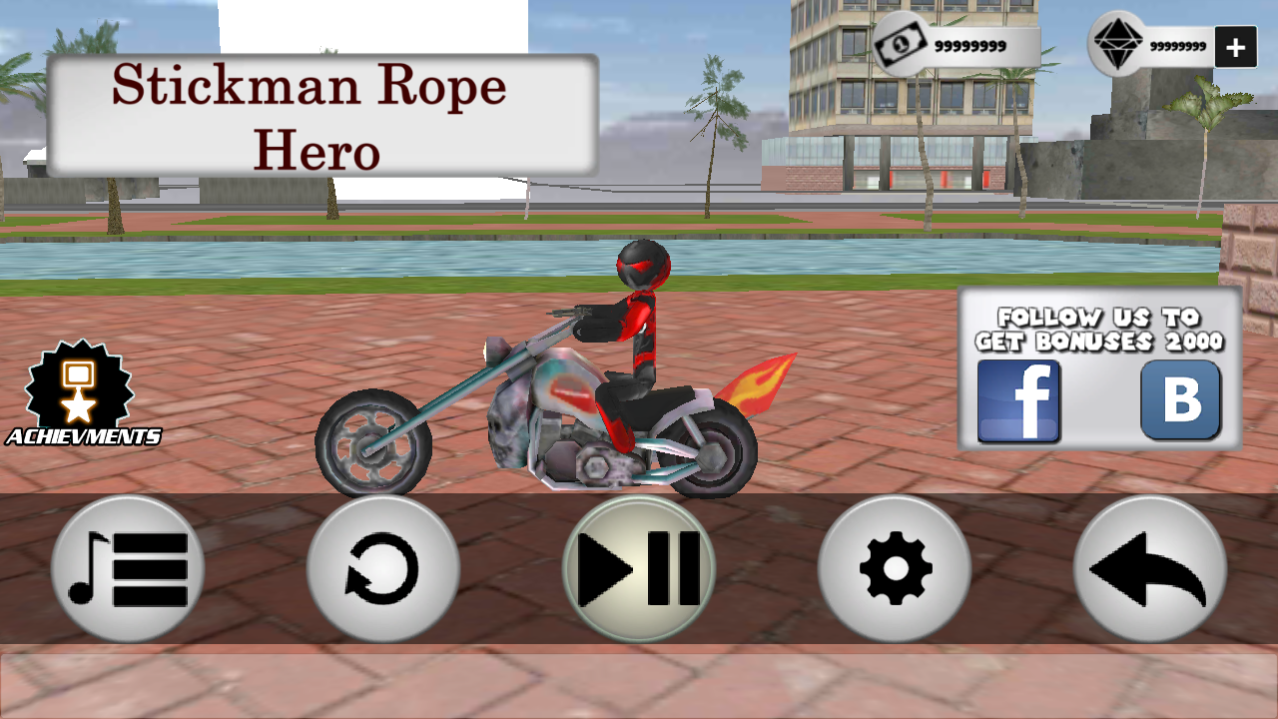 火柴人侠盗世界无限金币钻石版图片