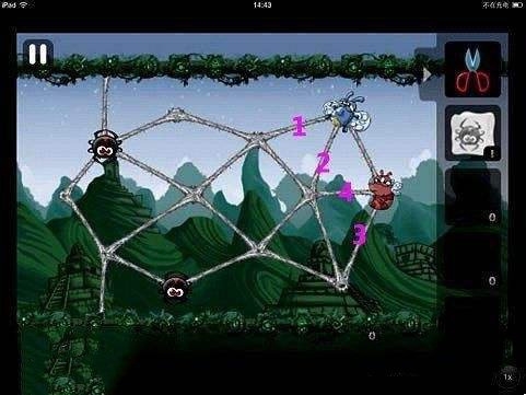 贪婪的蜘蛛7-11关攻略图片1