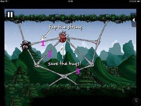 贪婪的蜘蛛1-6关攻略图片1