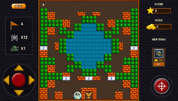 坦克1990游戏截图2