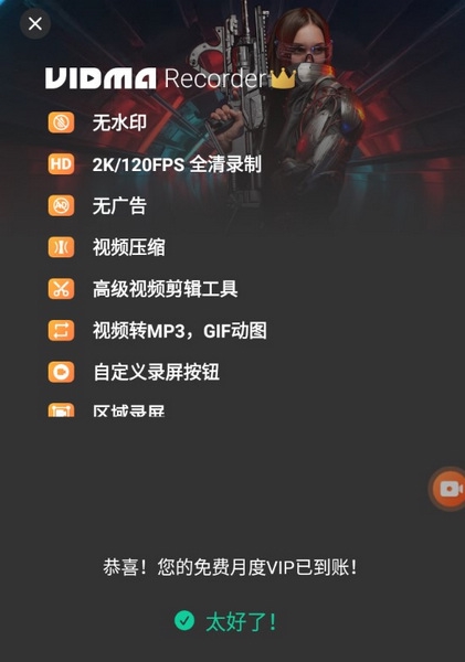 Vidma Recorder破解版截图1